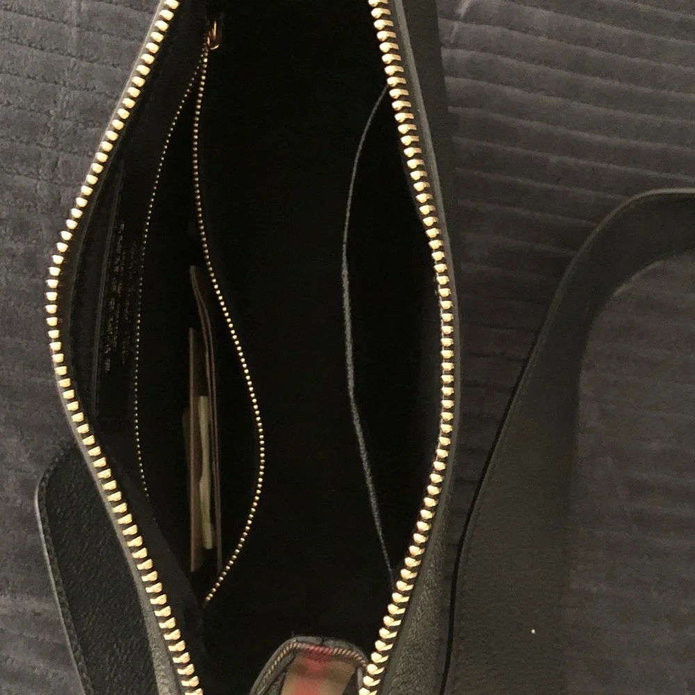 Burberry Helmsley Black Belt Bag with Gold Details - Picture 8 of 10